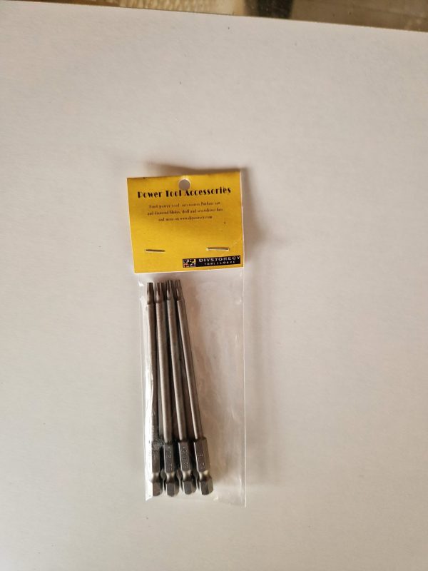 4 pcs Set Long,150mm Magnetic Torx Bits 1/4", S2 T25,T27,T30,T40 - Image 2