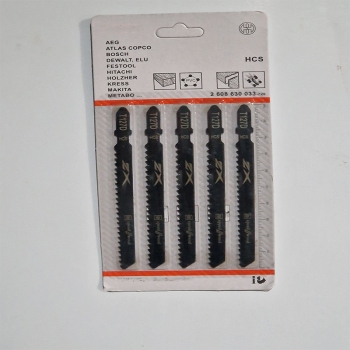 5pcs/bag HCS Jigsaw Blades T127d